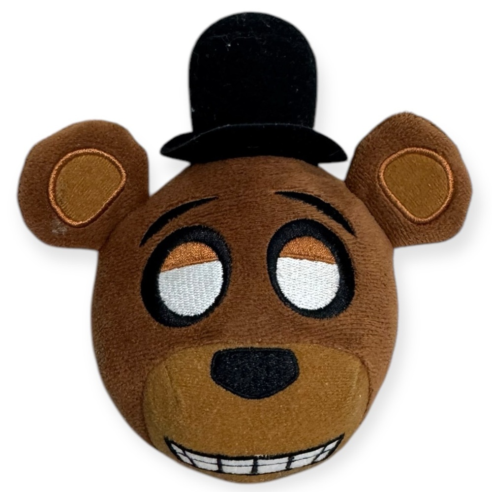 Five Nights at Freddy’s Brown and Black Stuffed Bear with Top Hat